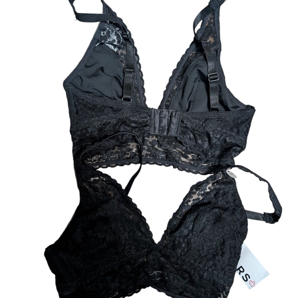 Sears Other - Set Of 2 Black Lace Bra Set (2x) New